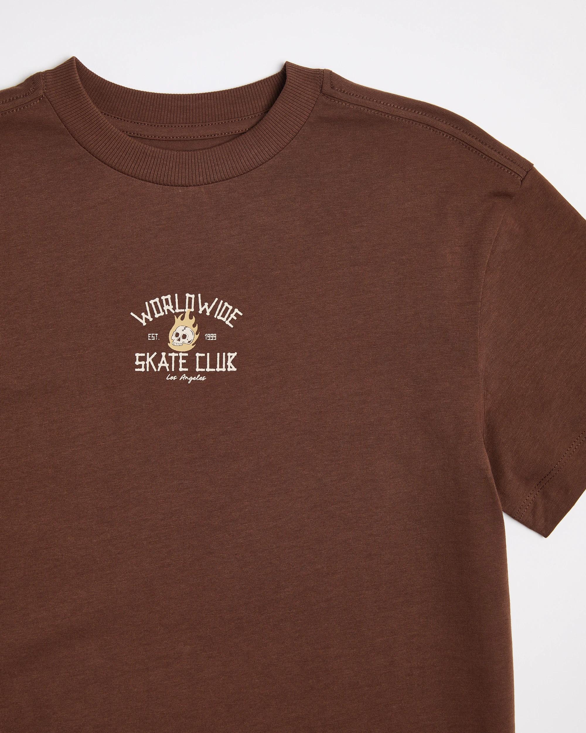 2 Target Australian Cotton Print T-shirt BROWN, 2 of 3