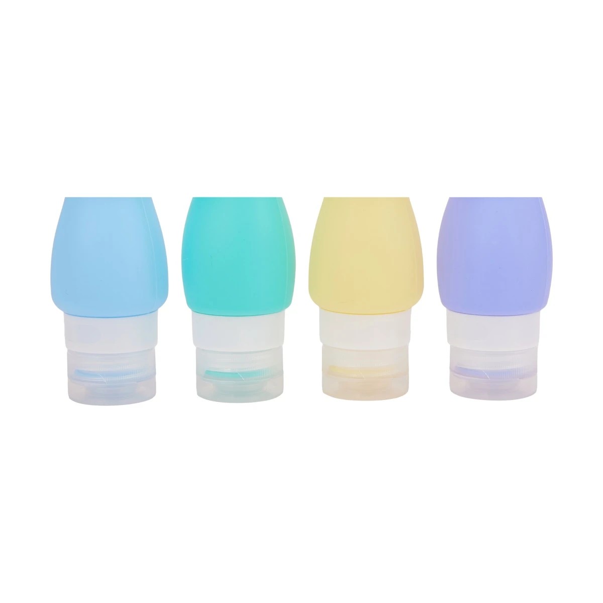 6 OXX Travel 4 Pack Silicone Bottles, 6 of 7
