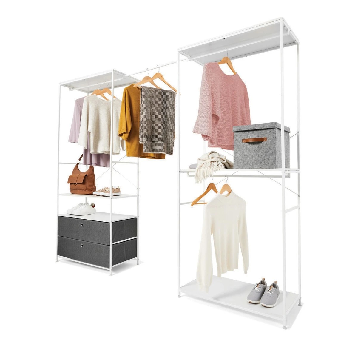3 Garment Rack with 2 Rails, 3 of 5