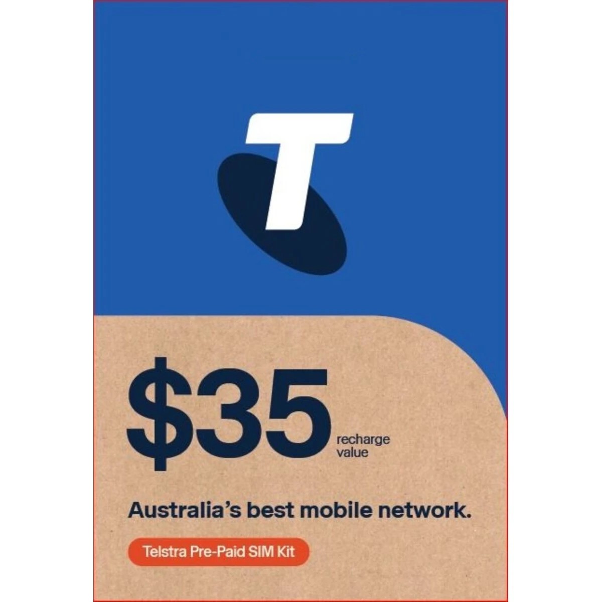 1 Telstra $35 Sim Starter Kit