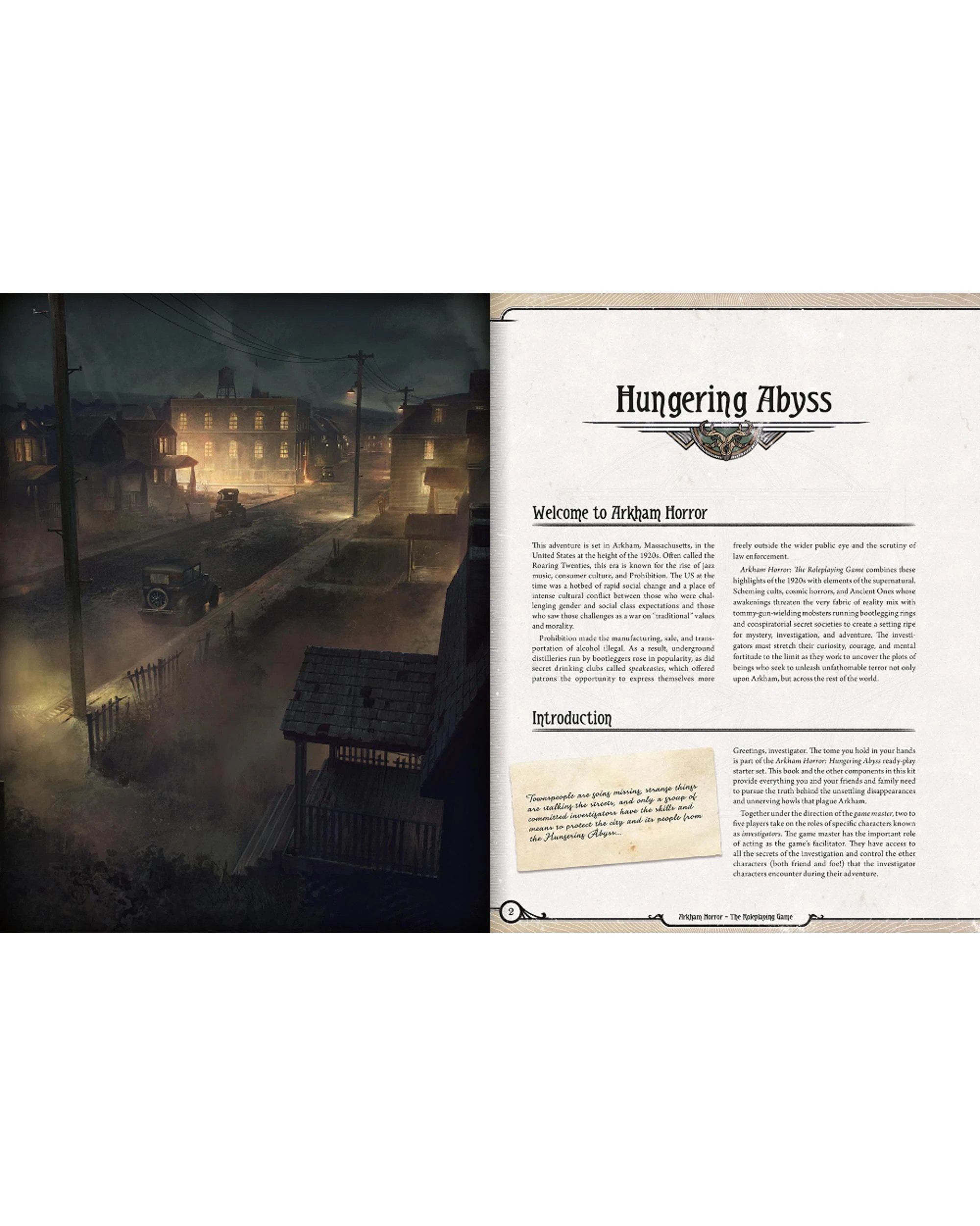 3 Arkham Horror RPG Hungering Abyss Starter Set, 3 of 5