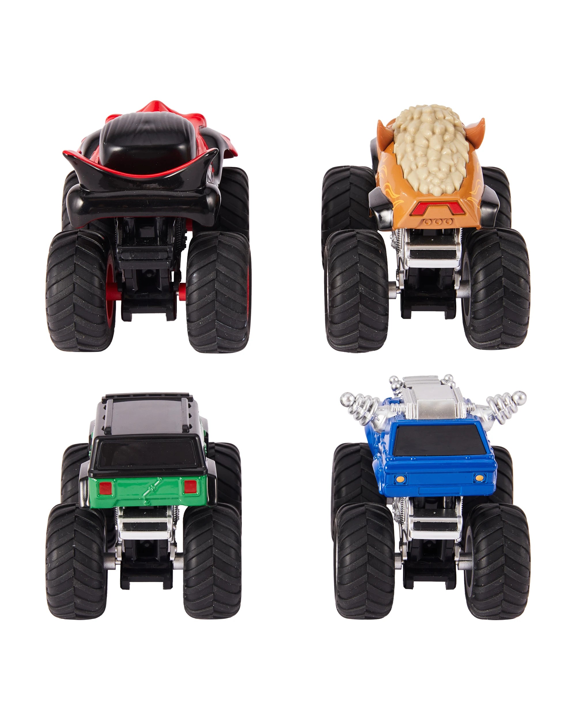 5 4 Pack Universal Monsters Rampage Rides 1:64 Scale Diecast Monster Trucks, 5 of 6