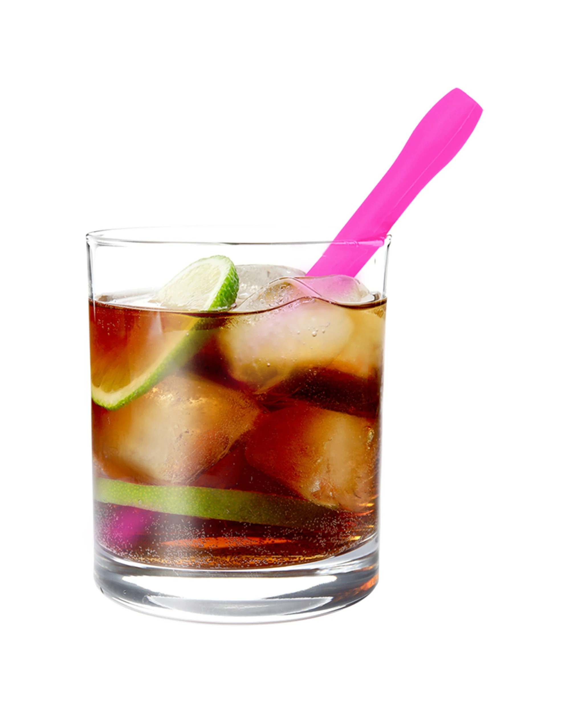 4 Appetito 5pc Silicone Cocktail Straws with Brush - Multi, 4 of 4
