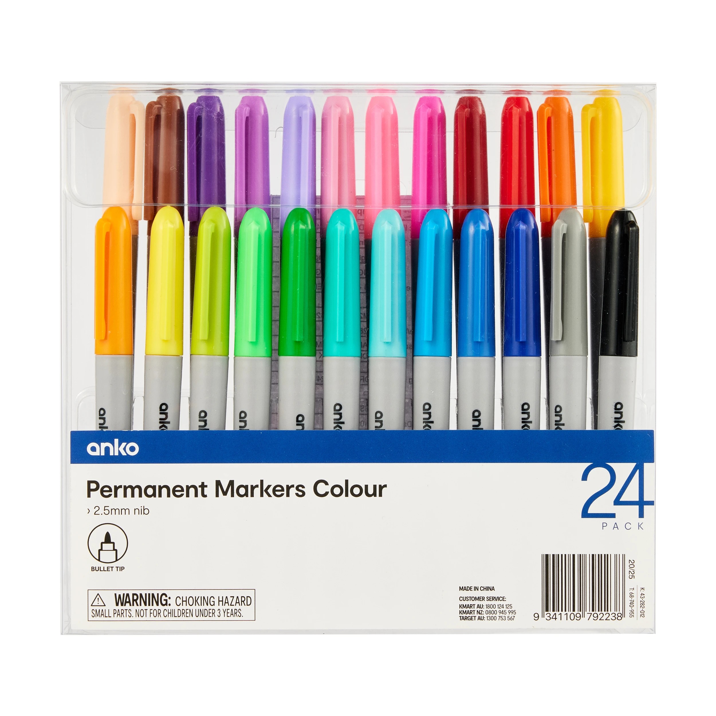 1 24 Pack Permanent Markers, 1 of 8
