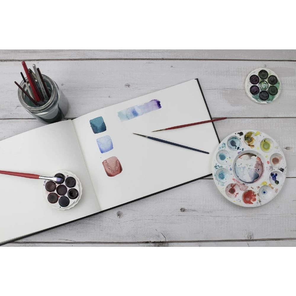 2 Fabriano A4 Hard Cover Watercolour Journal 200gsm 30 Sheets, 2 of 3