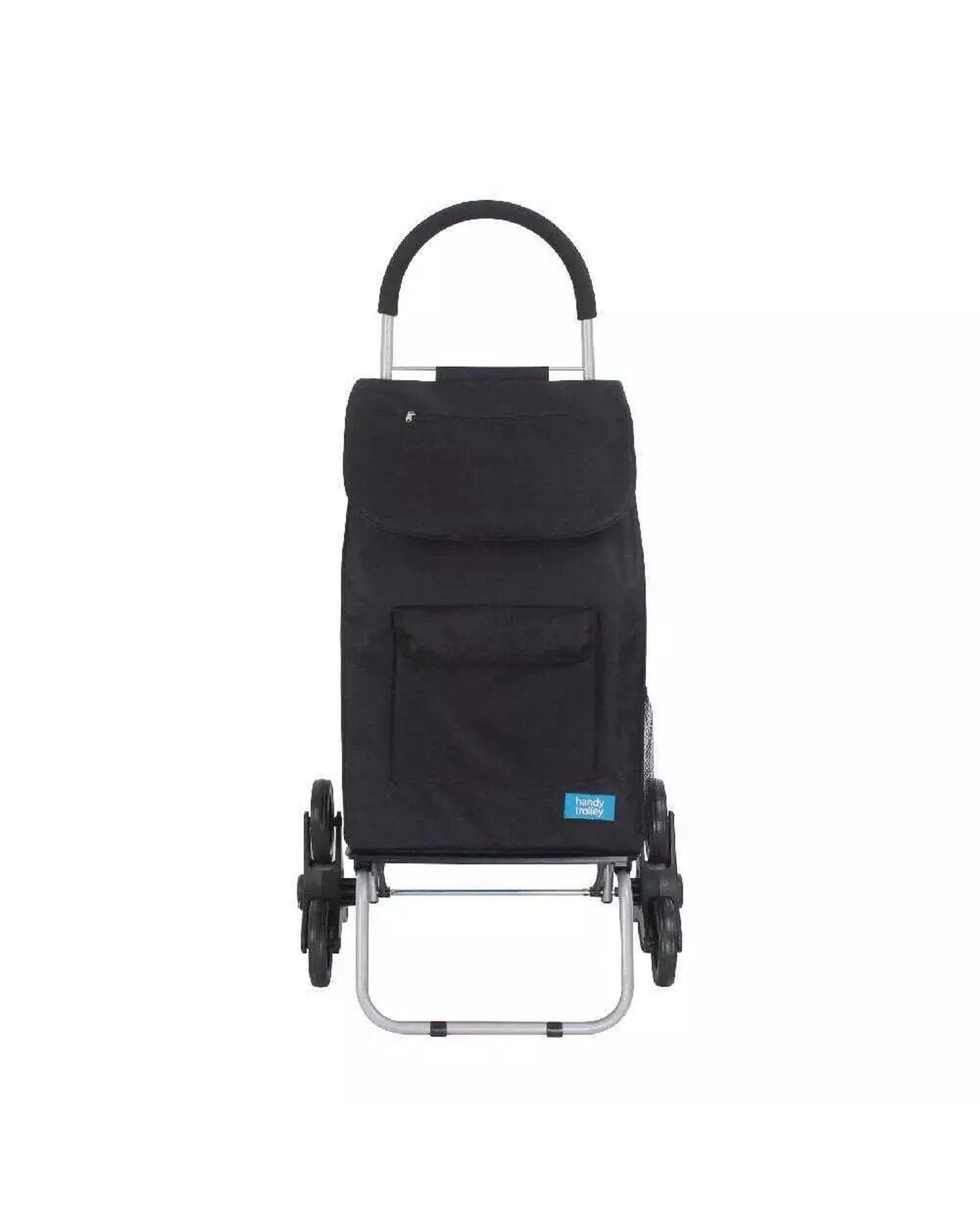 1 Handy Trolley with Climbing Wheels 40L  Black, 1 of 8