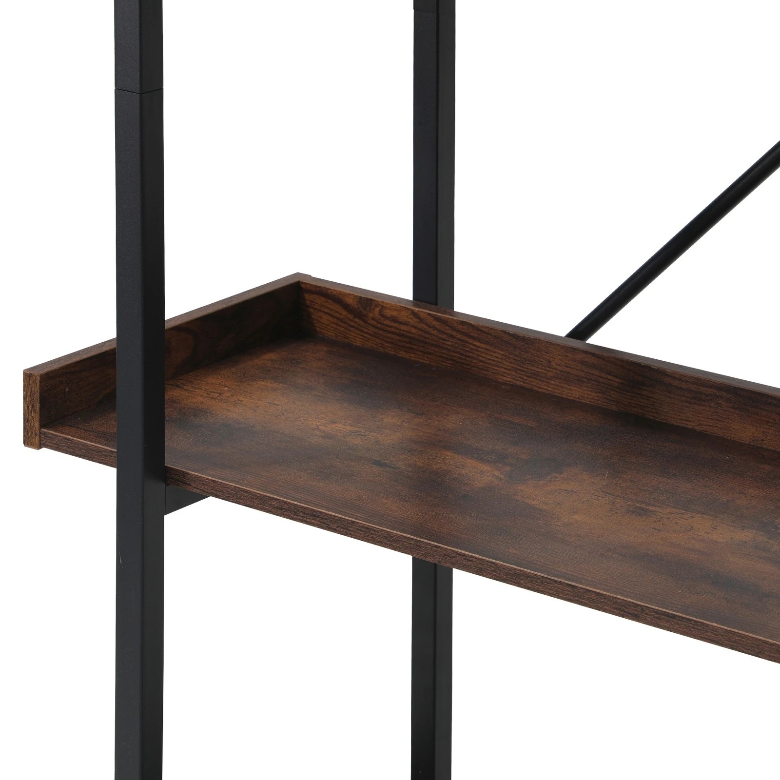 8 Oikiture Display Shelf 5-tier Bookshelf Shelves Storage Bookcase Stand Rack 80cm
 - Multi, 8 of 9