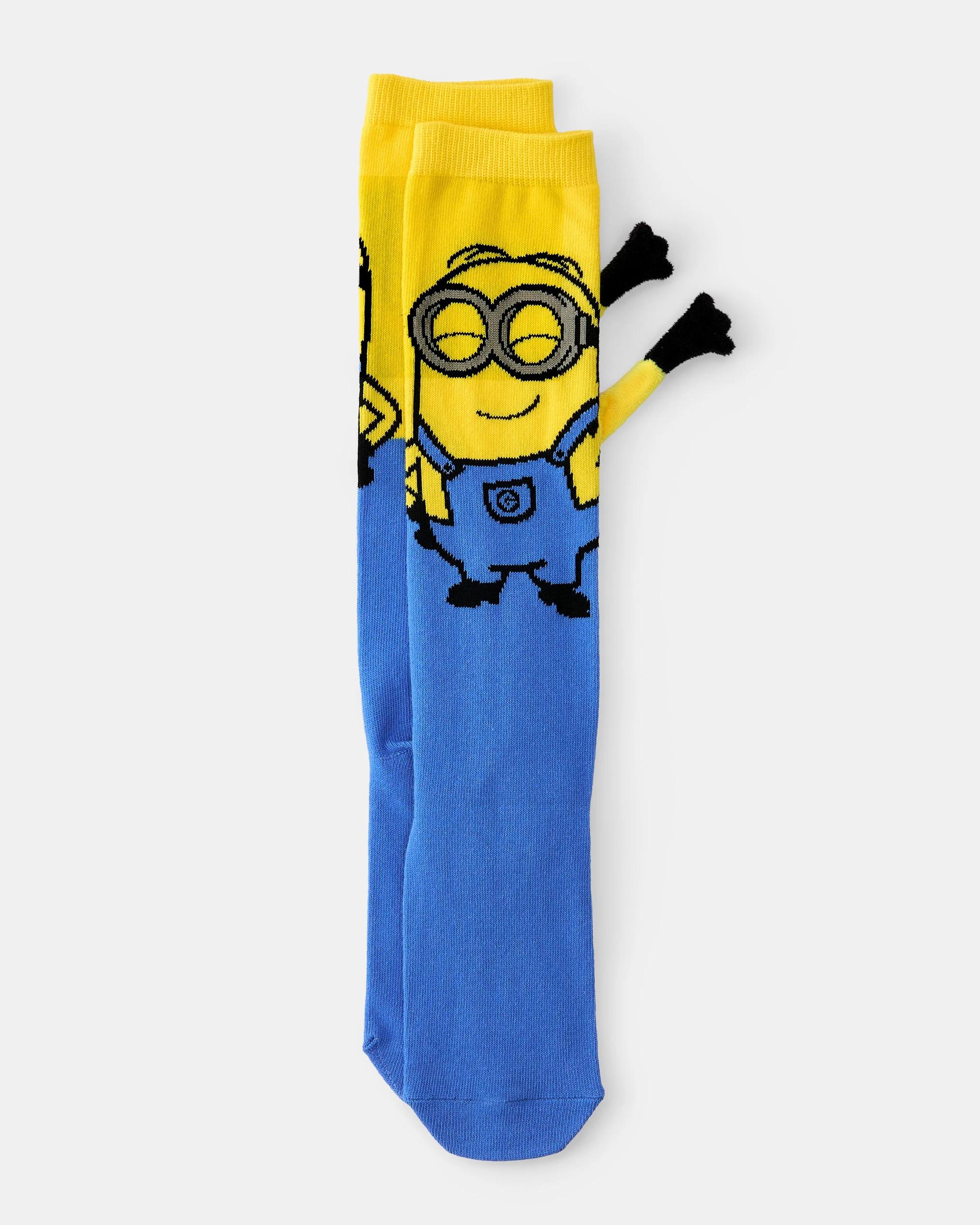 1 Minions License Fun Socks Minion, 1 of 3