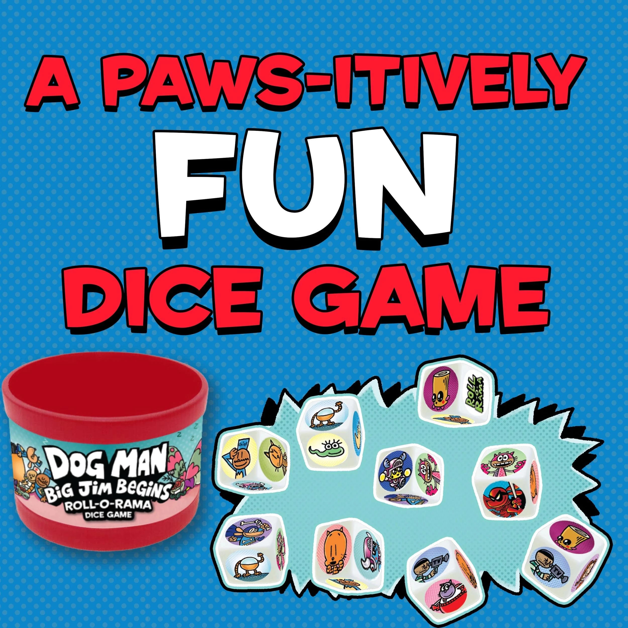 6 Dogman Big Jim Begins Dice Game - Multi, 6 of 7