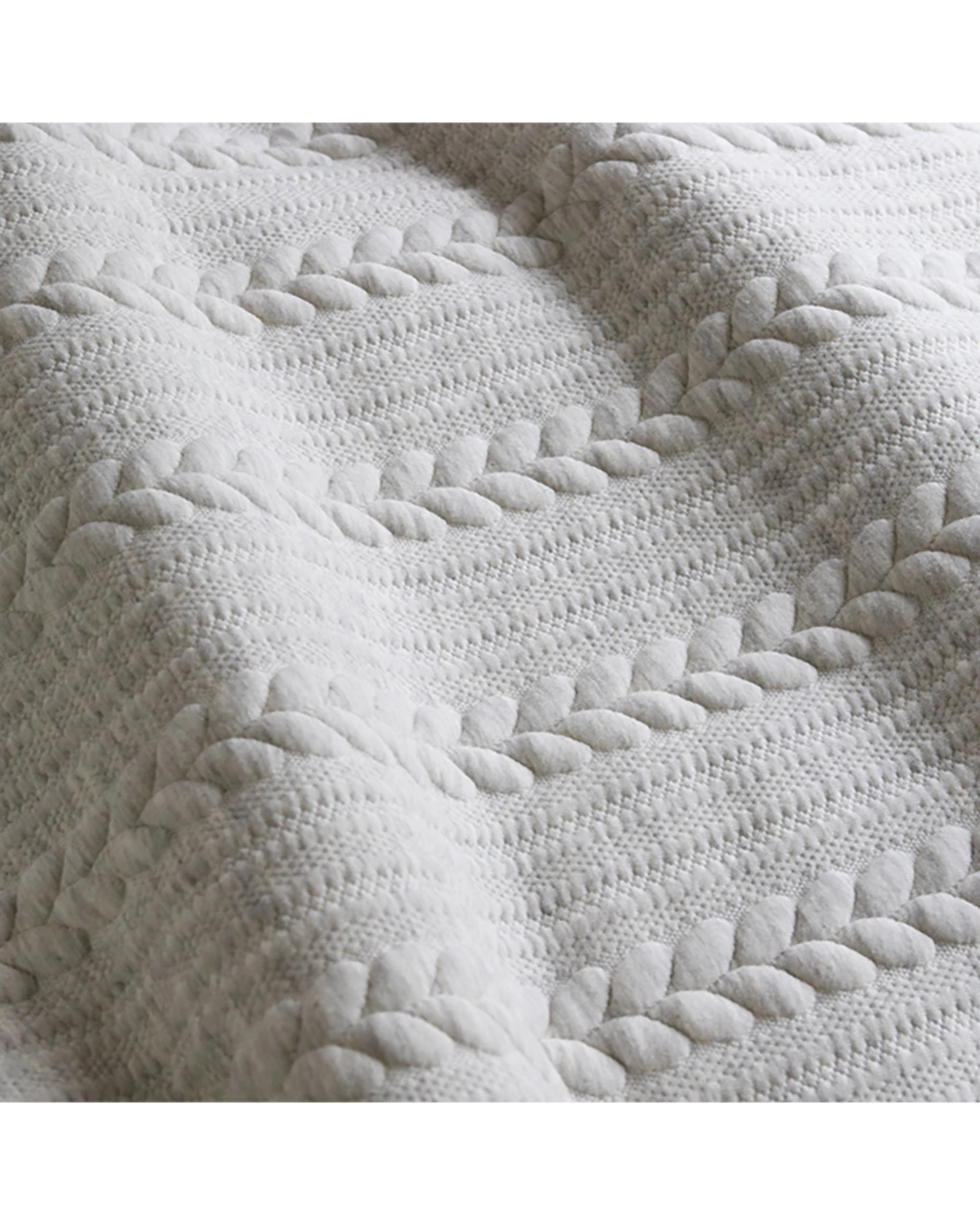 3 Ardor Boudoir Queen Size Johan Jacquard Quilt Cover Bedding Set - Natural, 3 of 3