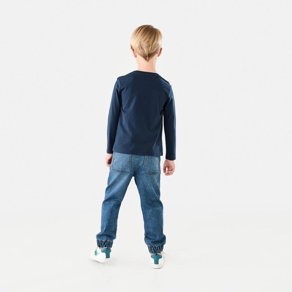 6 Long Sleeve Print T-shirt Blu Monste, 6 of 9