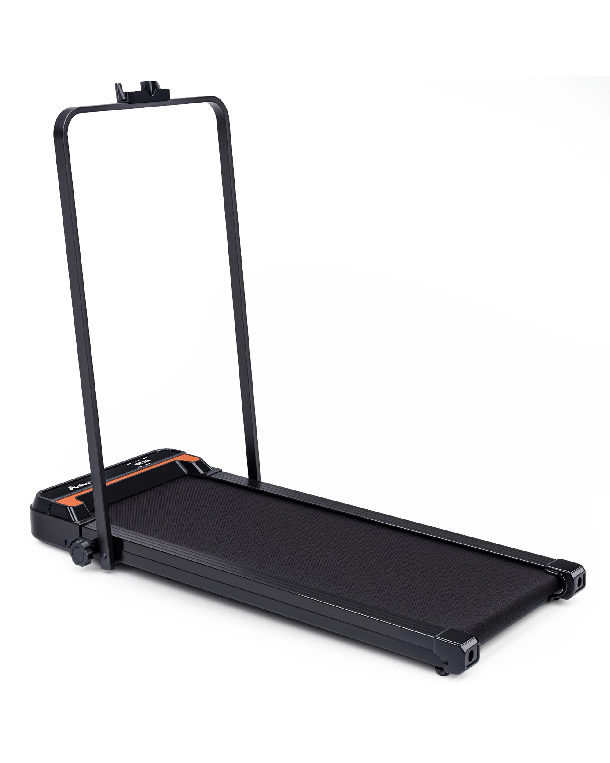 1 Advwin Electric Treadmill Walking Pad with Handle Black - Black, 1 of 7