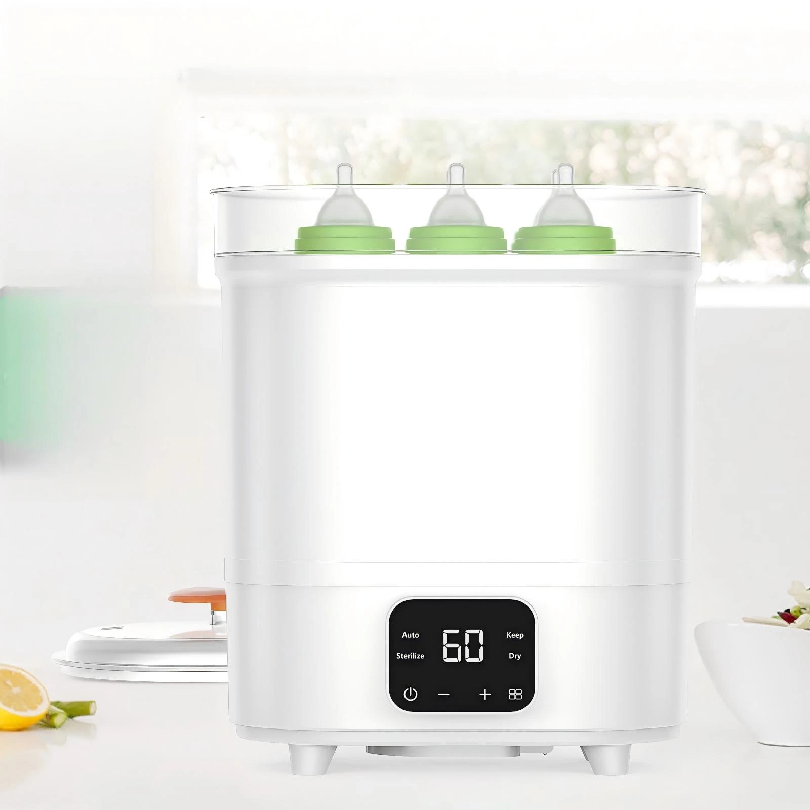 2 Advwin 4-in-1 Baby Bottle Sterilizer and Dryer, Universal Fit For All Baby Items,breast Pump Accessories, 2 of 6