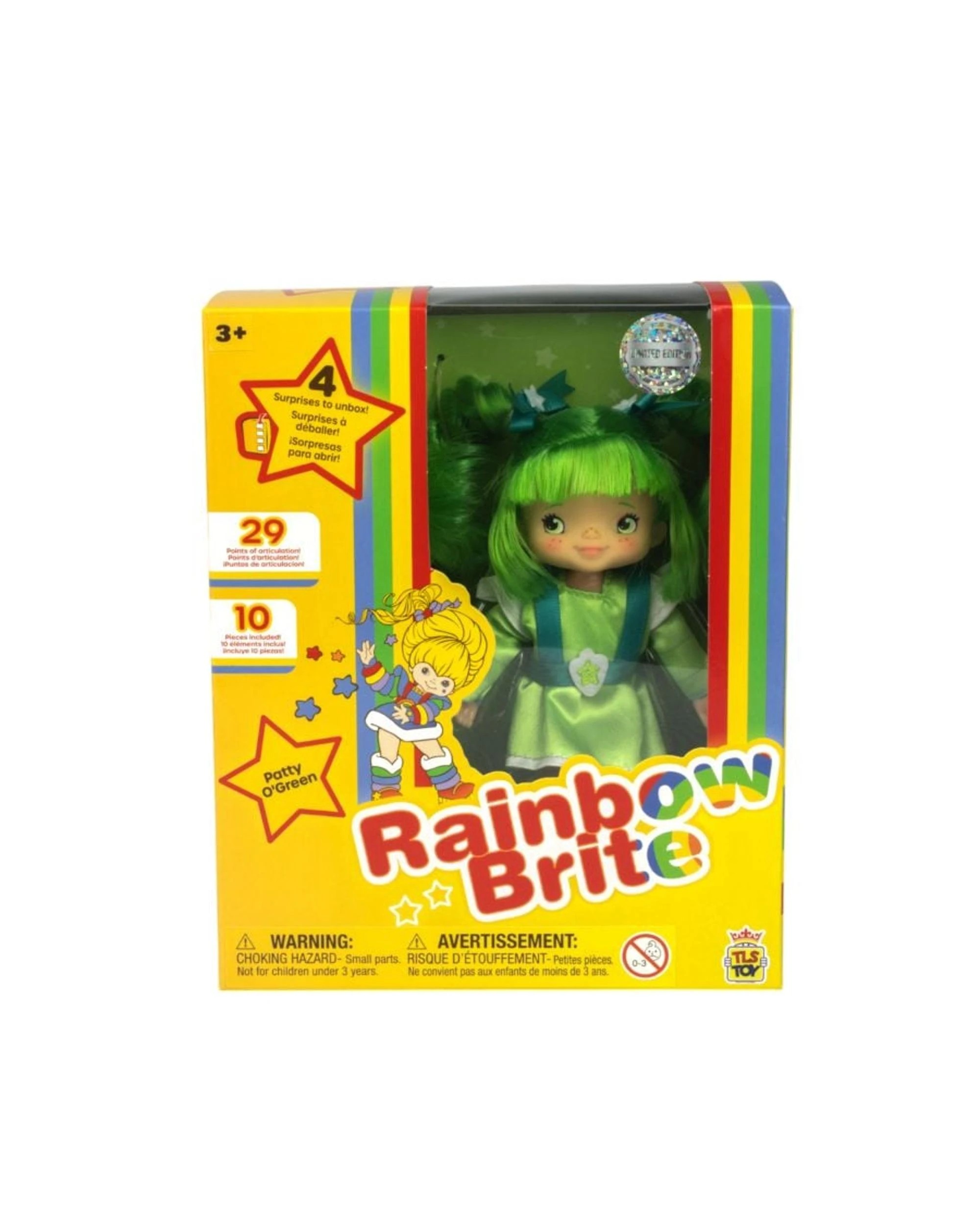 6 Rainbow Brite Patty O'Green 5.5 inch Fashion Doll, 6 of 8