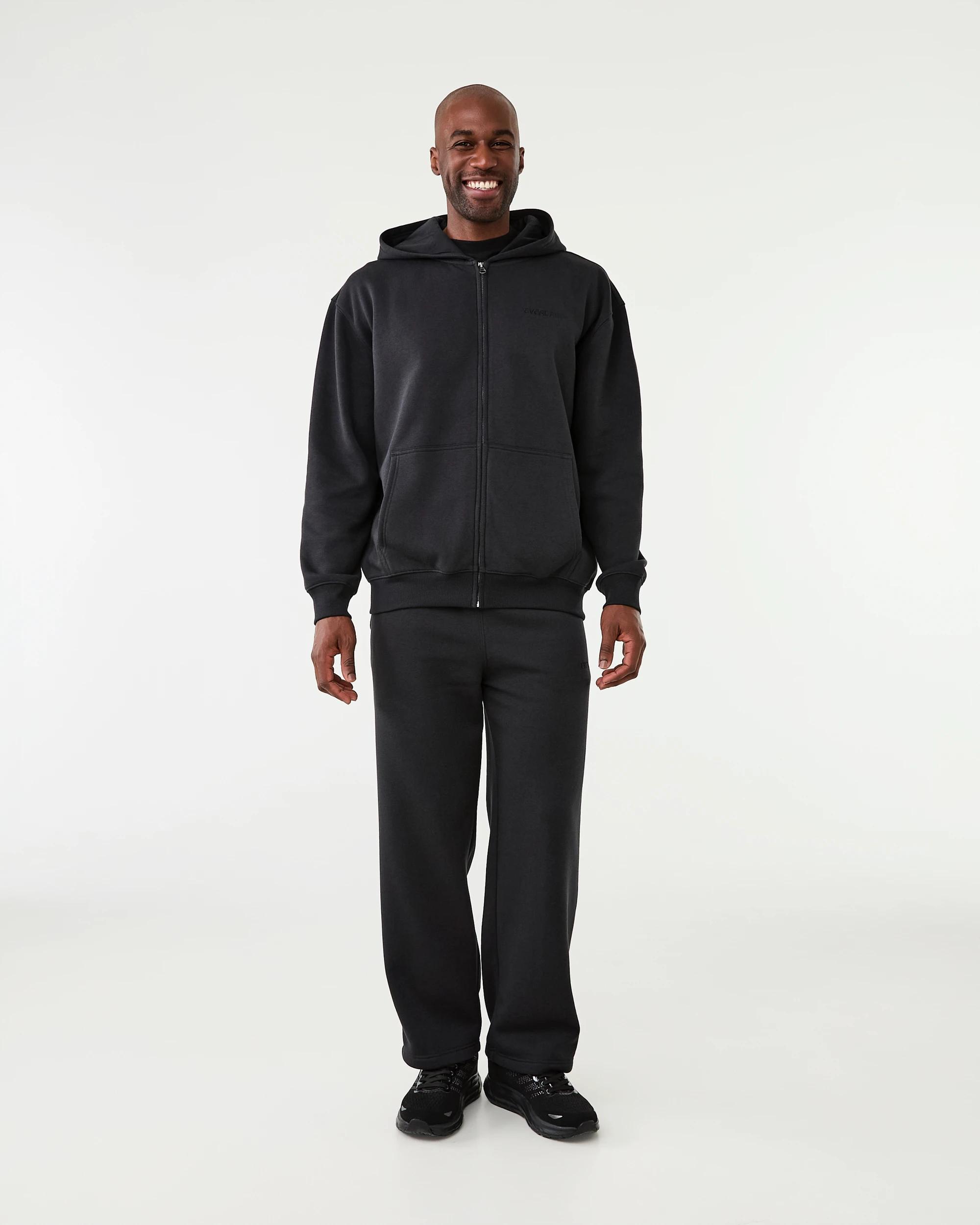 8 Everlast Wide Leg Trackpants Fade Black, 8 of 8
