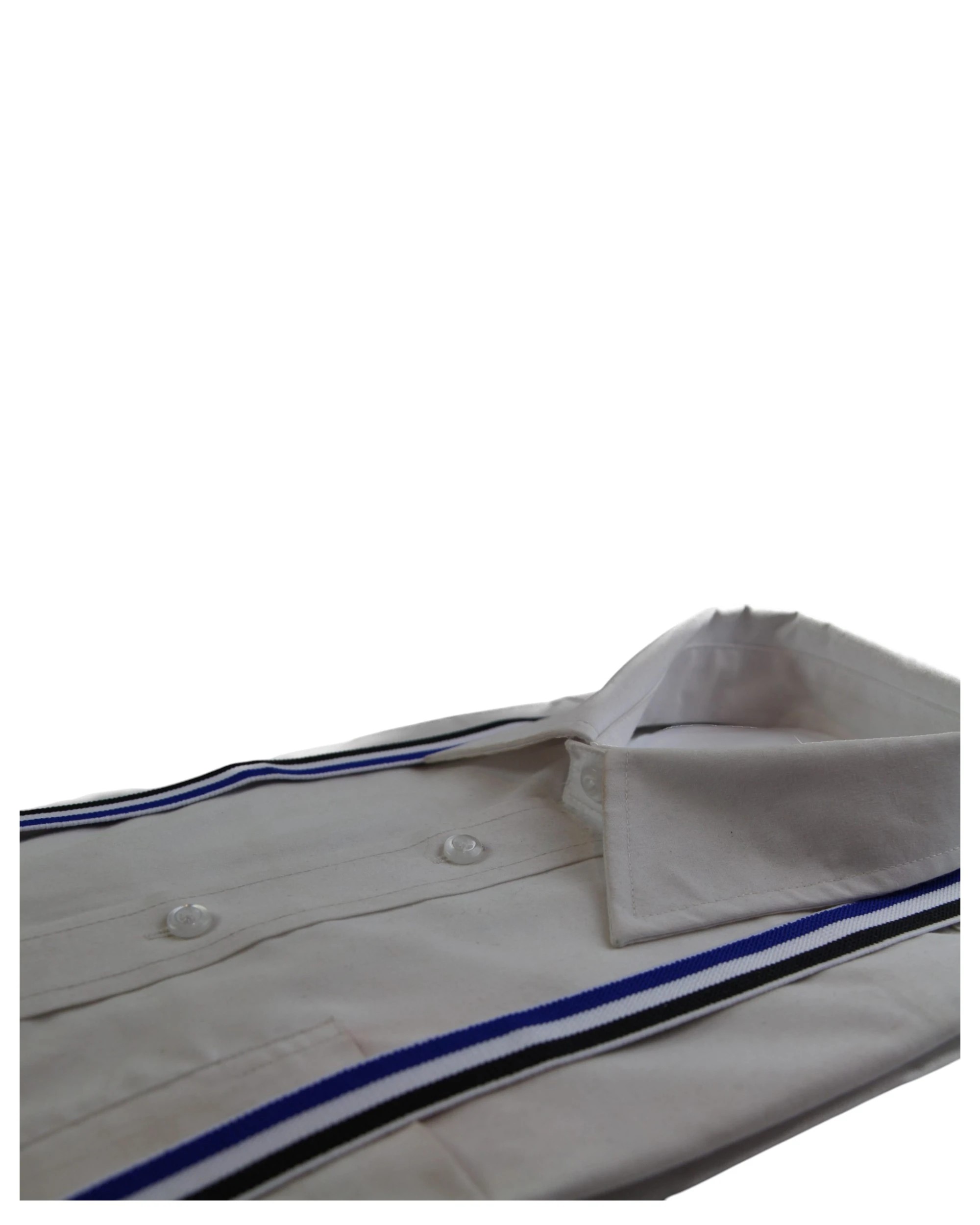 3 Zasel Boys Adjustable Black, White & Blue Striped Patterned Suspenders - Multi - Multi, 3 of 4