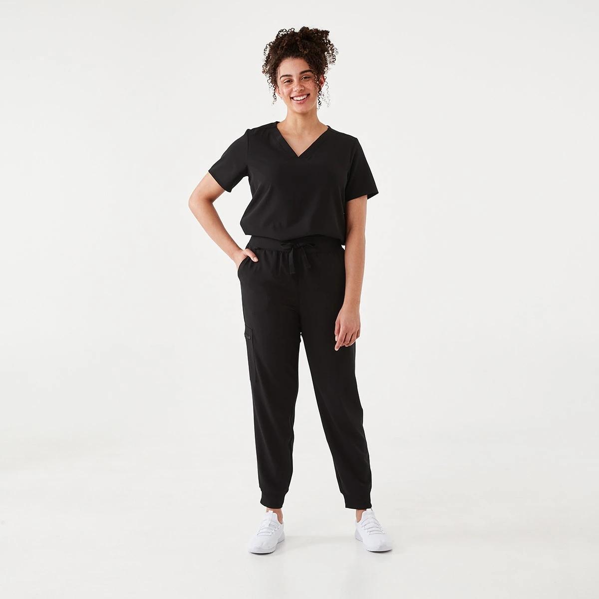 7 Work Jogger Scrub Pants BLACK, 7 of 7