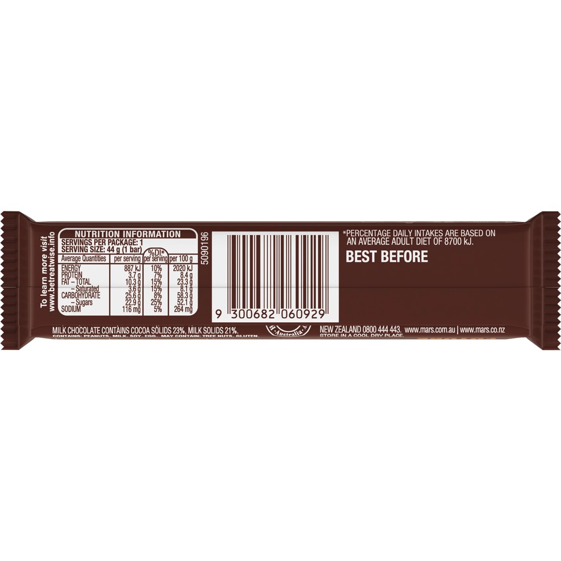2 Snickers Chocolate Bar 44g, 2 of 6