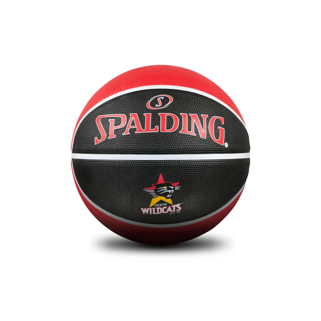 2 Spalding NBL Team Outdoor Rubber Basketball 2 Pack Perth Wildcats Size 5 - Multi, 2 of 2