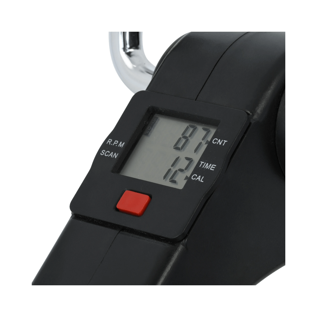 5 ADVWIN Mini Exercise Bike, Portable Pedal Exercise Machine, Folding Under Desk Bike with LCD Display and Adjustable Resi, 5 of 6