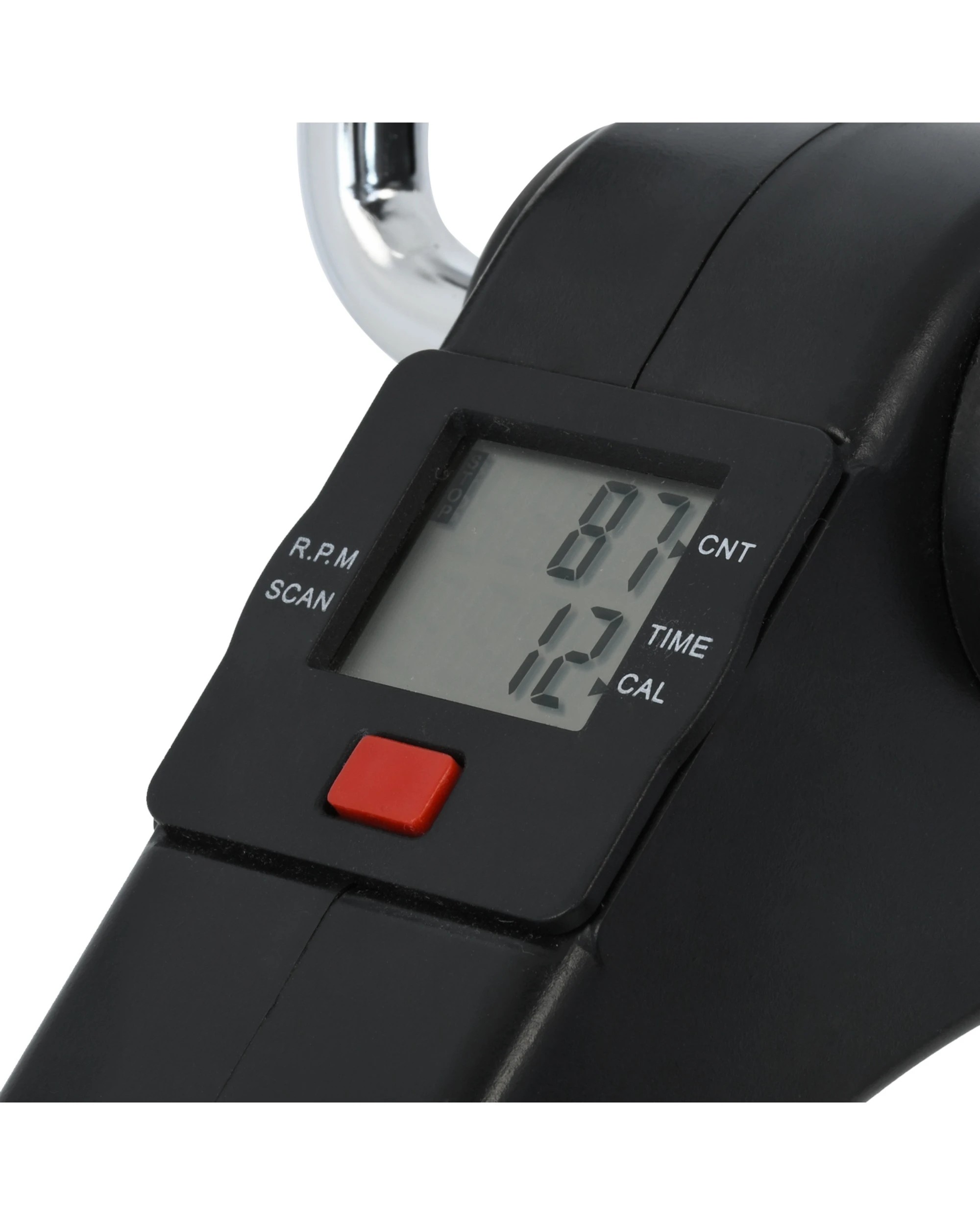 5 ADVWIN Mini Exercise Bike, Portable Pedal Exercise Machine, Folding Under Desk Bike with LCD Display and Adjustable Resi, 5 of 6