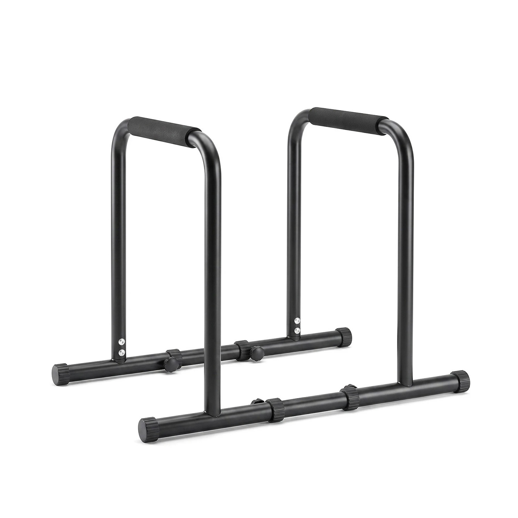 1 Everfit Dip Station Parallette Bars Home Gym Workout Stand Black - Black, 1 of 9