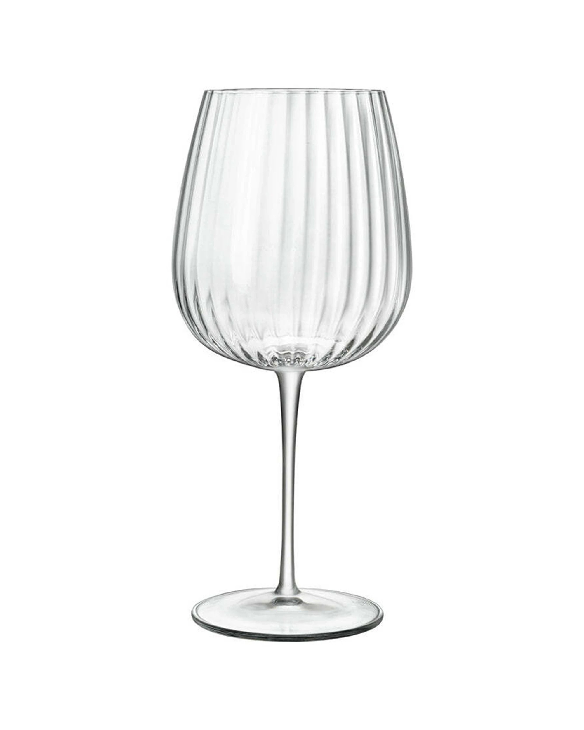 1 Luigi Bormioli 4pc Optica Burgundy Wine/Gin Stemware Glasses Set 750ml - Clear, 1 of 4