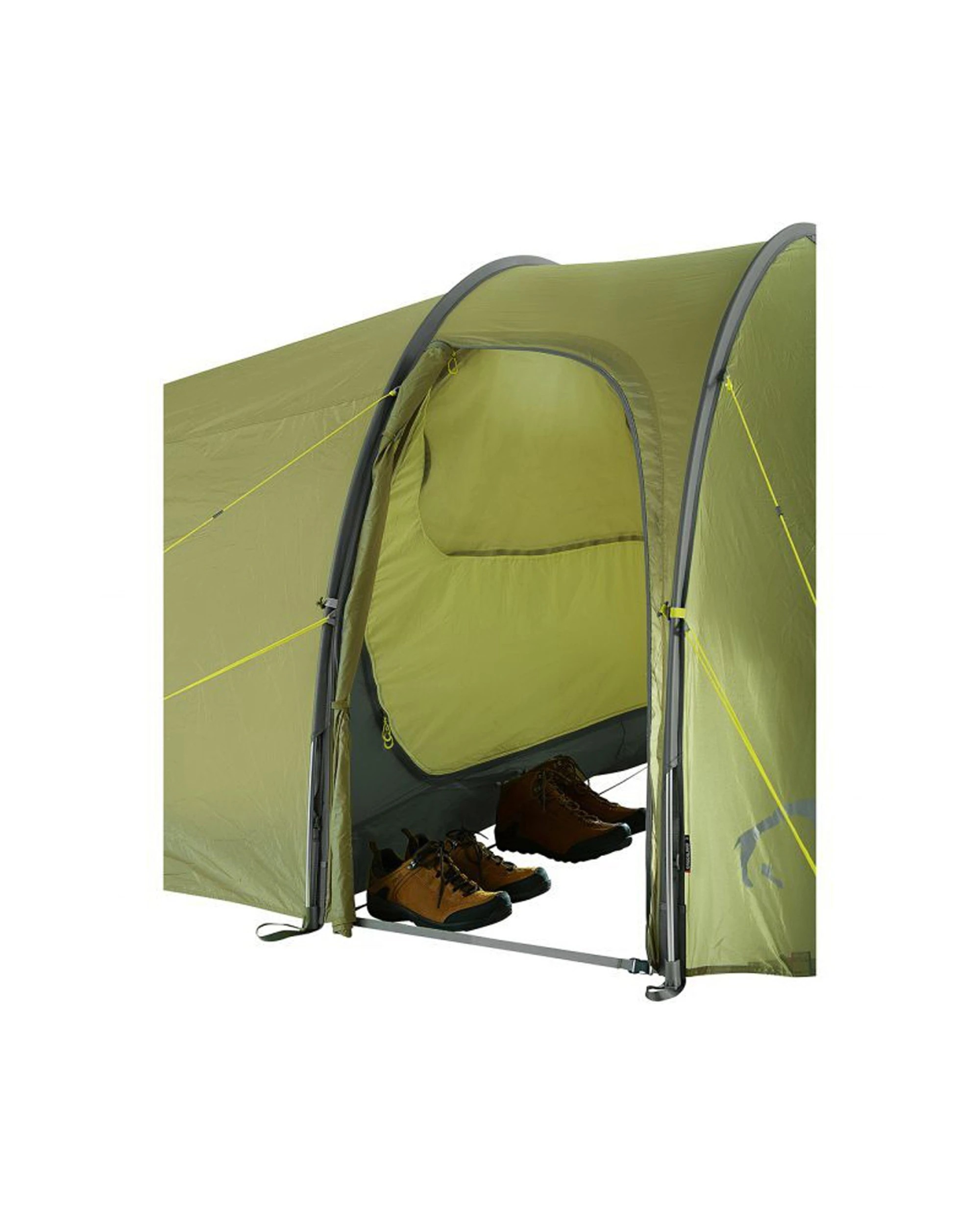 6 Tatonka Groenland 3 Person Tunnel Tent Waterproof Sealed Seams - Green, 6 of 9