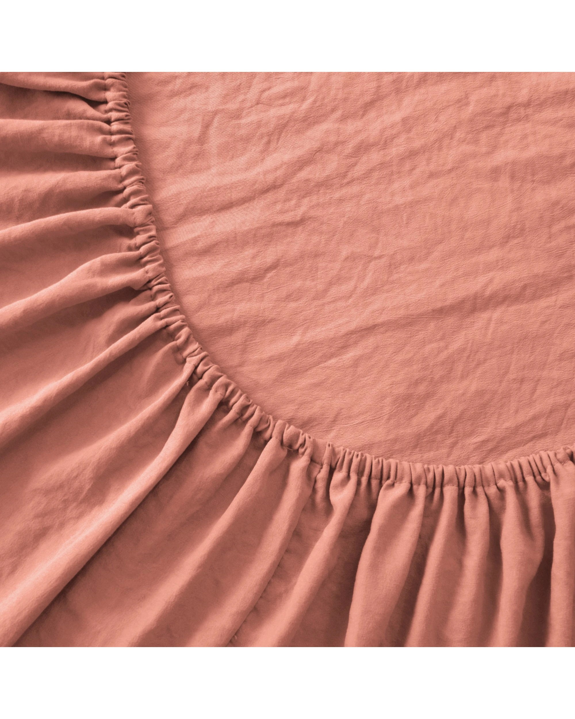 5 Dreamaker Superfine Washed Microfibre Combo Fitted Sheet Set - King Bed - Pink Clay, 5 of 6