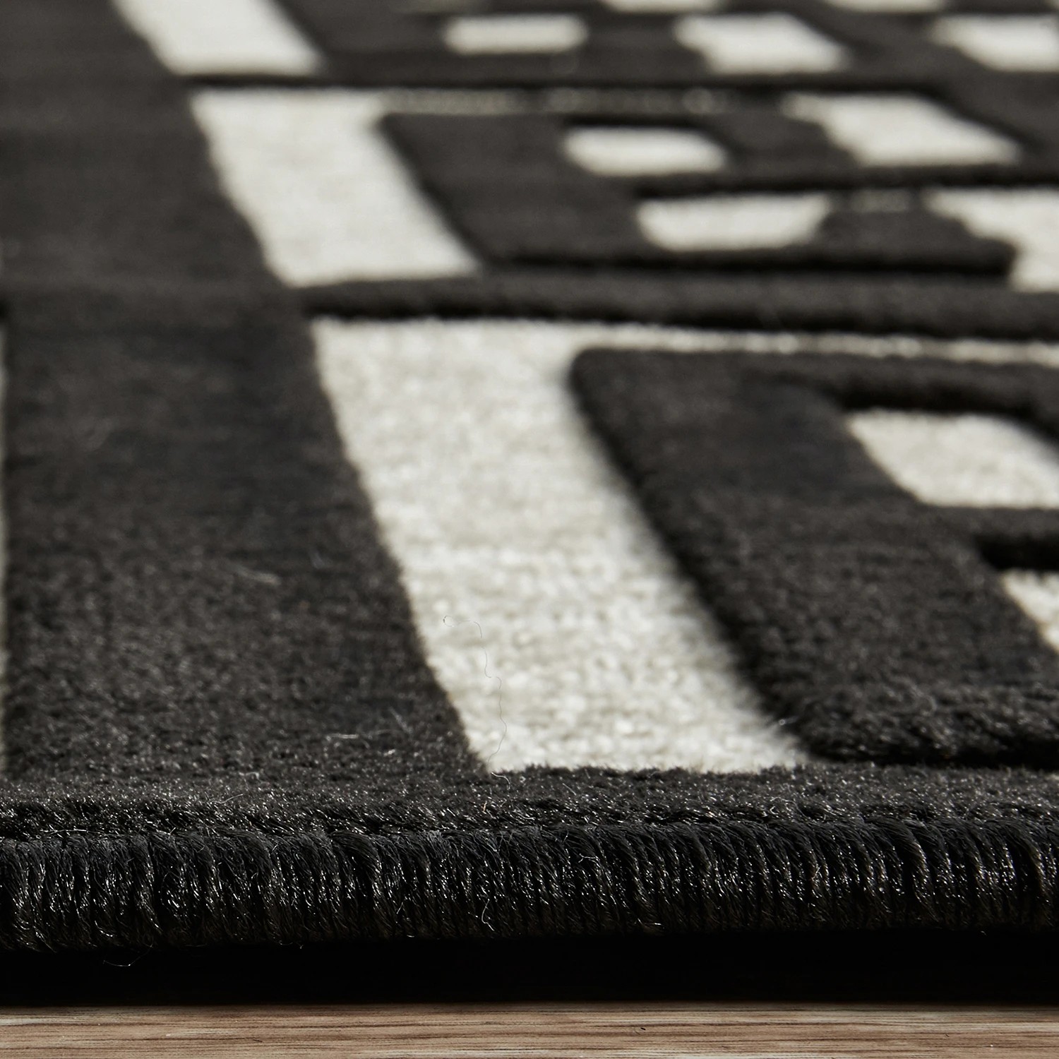7 Common Ground Rugs Citadel Brenda 290x200cm - Large Floor Rug - Black, 7 of 7