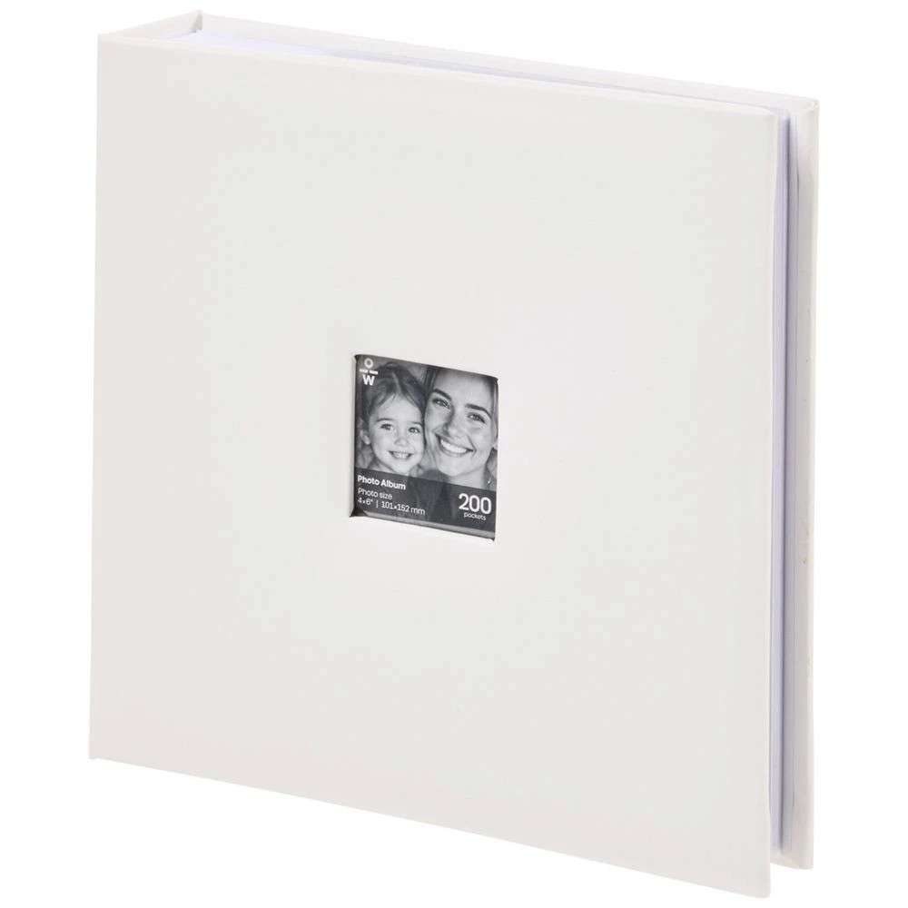 3 Officeworks 6x4 Photo Album White 200 Pocket, 3 of 4
