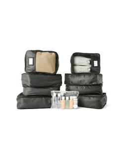 RFID Travel Wallet - Black