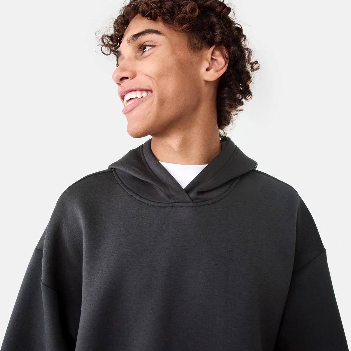5 Oversized Scuba Hoodie VOLCANIC ROCK, 5 of 9