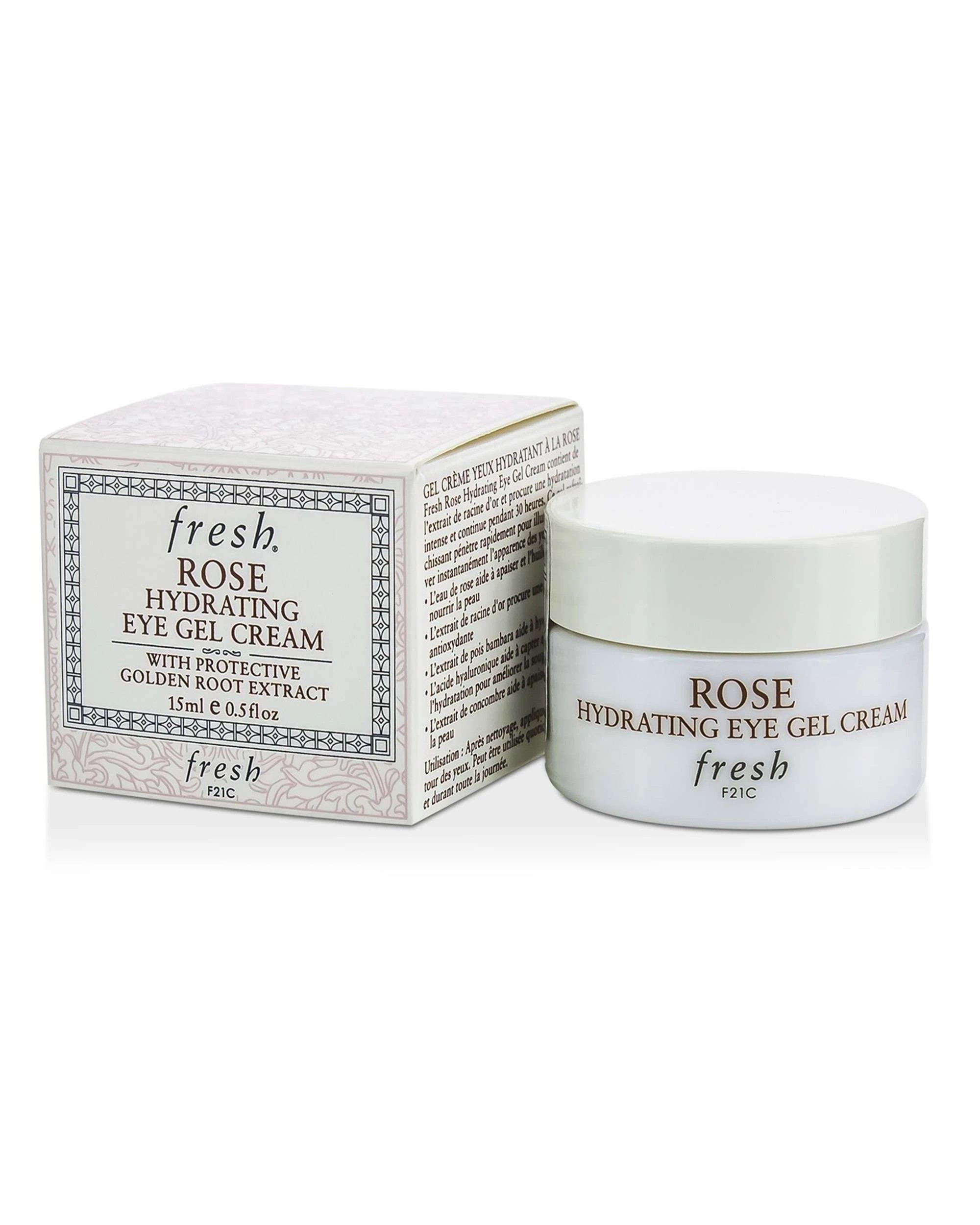 1 Fresh Rose Hydrating Eye Gel Cream  15ml/0.5oz, 1 of 2