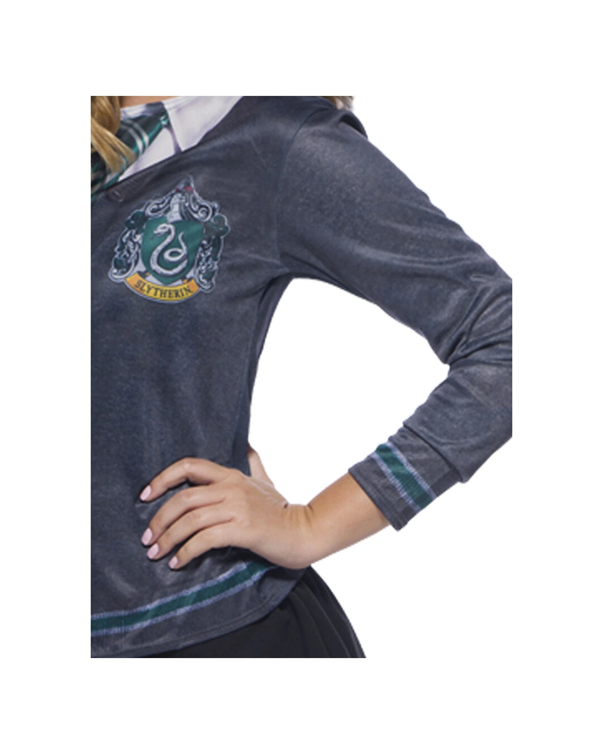 2 Harry Potter Slytherin Womens Dress Up Costume Size L - Multi, 2 of 3