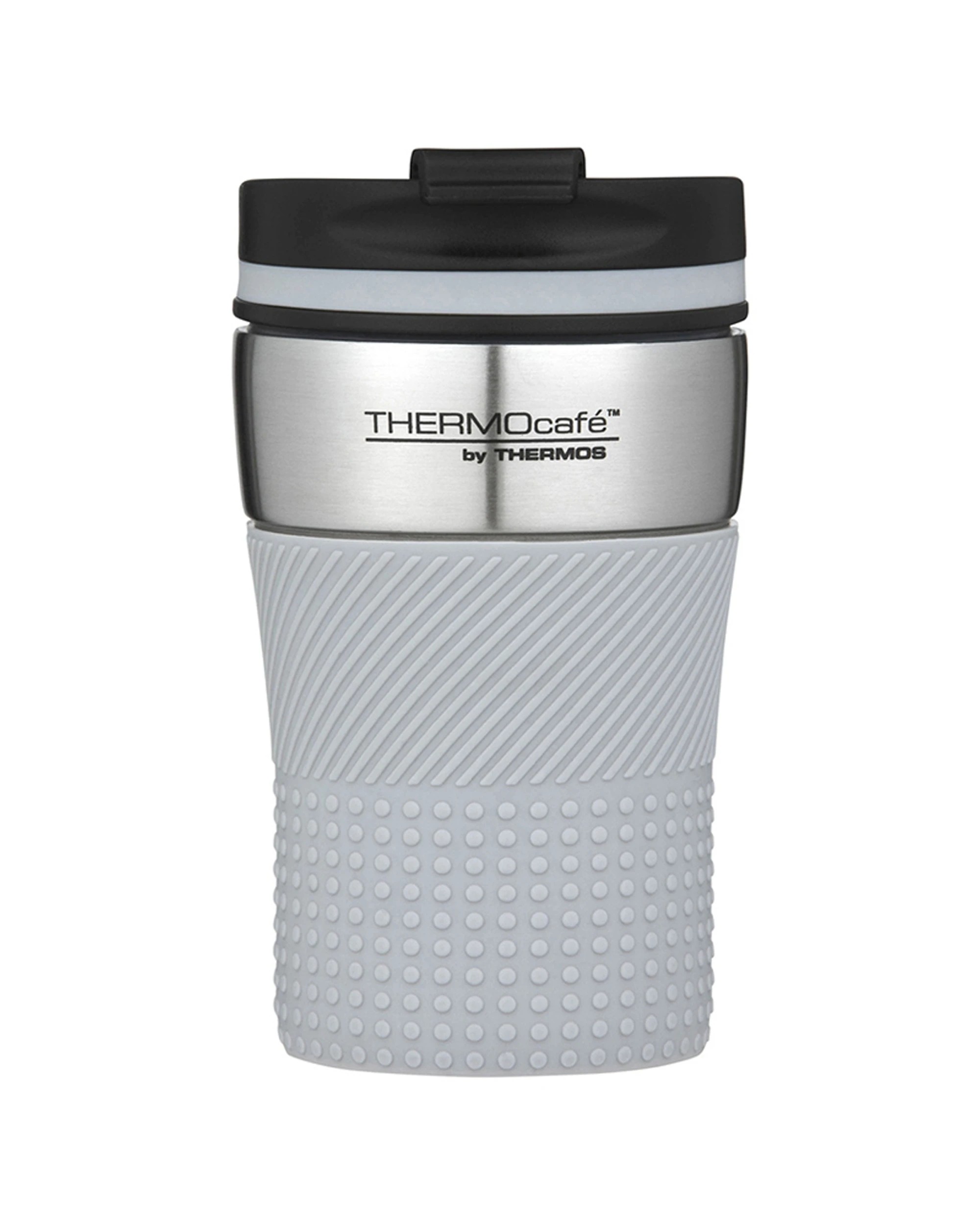 1 Thermocafe Vacuum Insulated Travel Cup 200Ml Leakproof Portable Design - Grey, 1 of 1