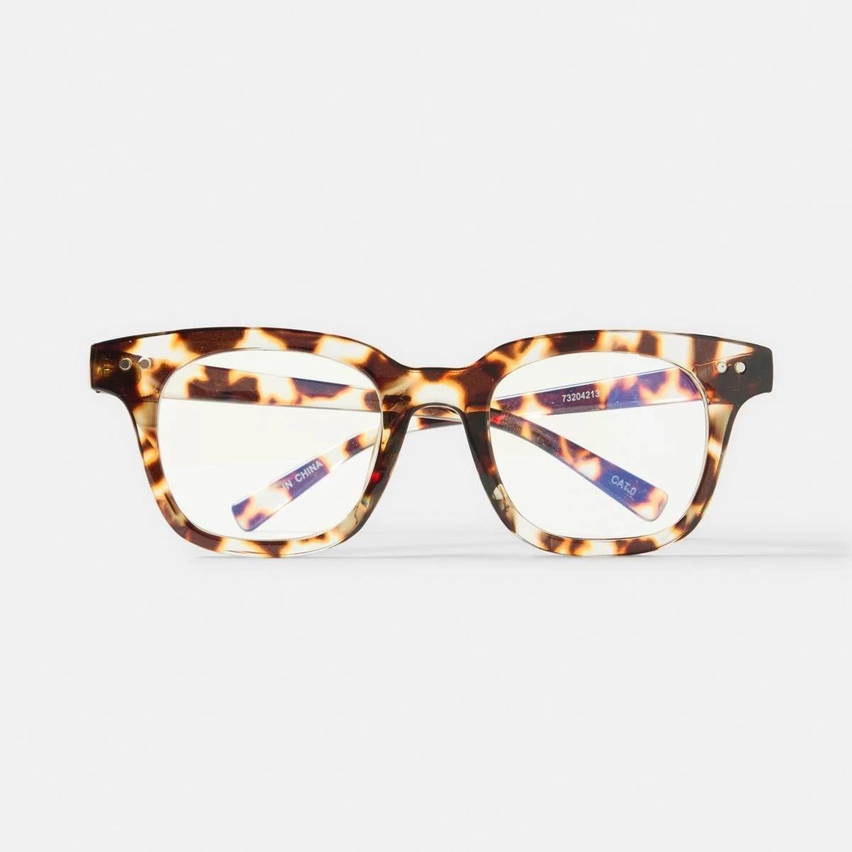2 Square Blue Light Glasses Tort, 2 of 6
