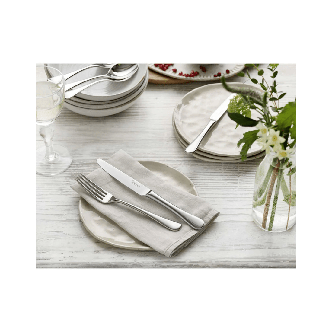 2 Robert Welch 16pc Cutlery Set High Quality Stainless Steel With Gift Box
 - Silver, 2 of 4