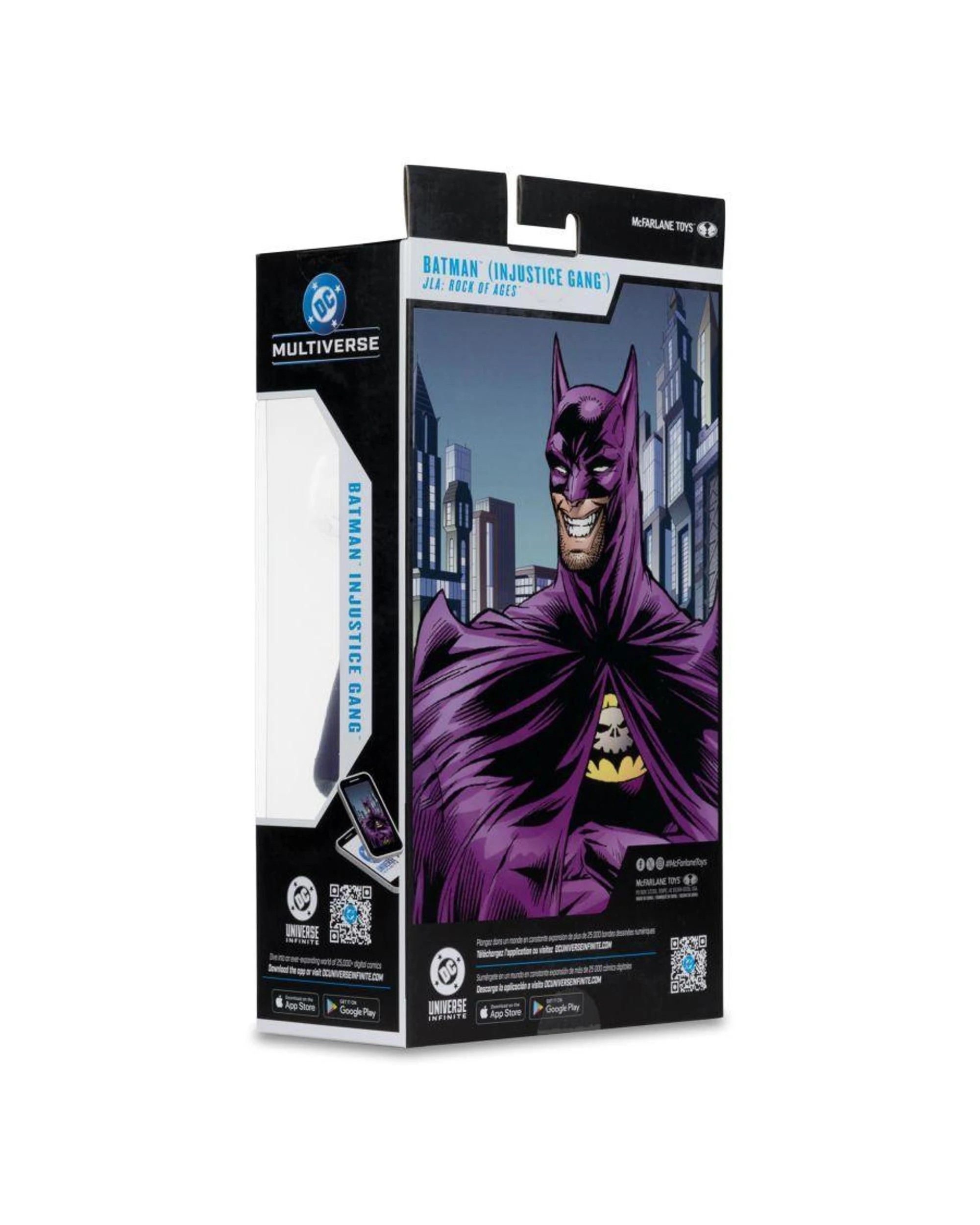 9 McFarlane DC Multiverse JLA Rock of Ages Batman Injustice Gang Platinum Edition 7 inch Action Figure, 9 of 9