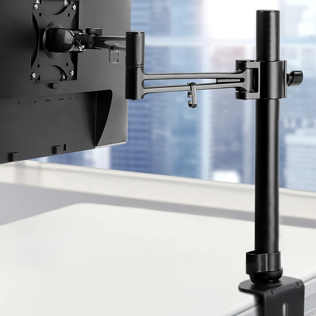 5 Artiss Monitor Arm Desk Mount Screen Holder Bracket
 - black, 5 of 5