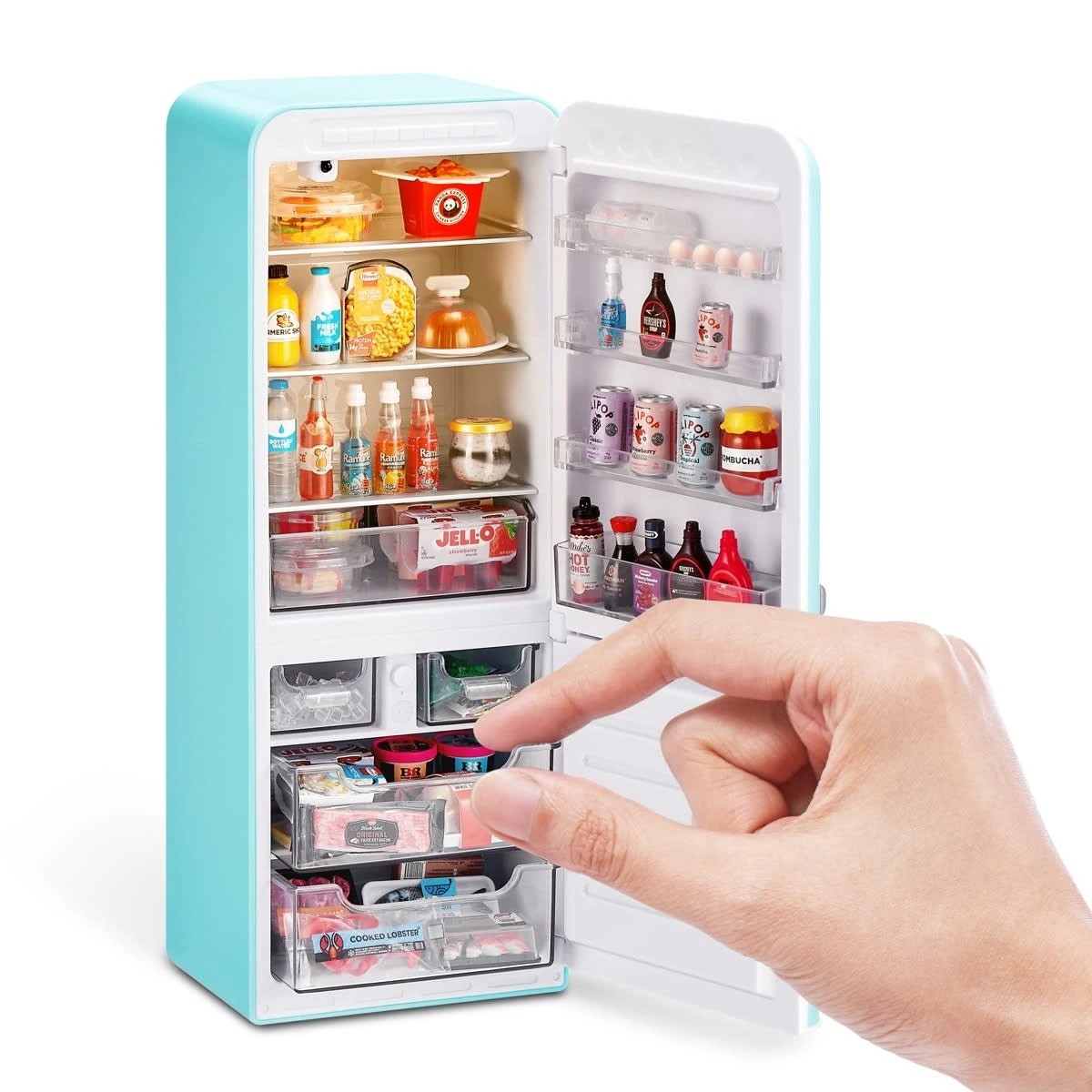 8 5 Piece Zuru Mini Brands Mini Minis Fill the Fridge Playset, 8 of 11