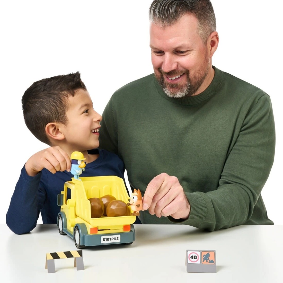 5 Bluey's Dump Truck With Exclusive Hard-Hat Bluey and Muddy Bingo Figures Set, 5 of 10