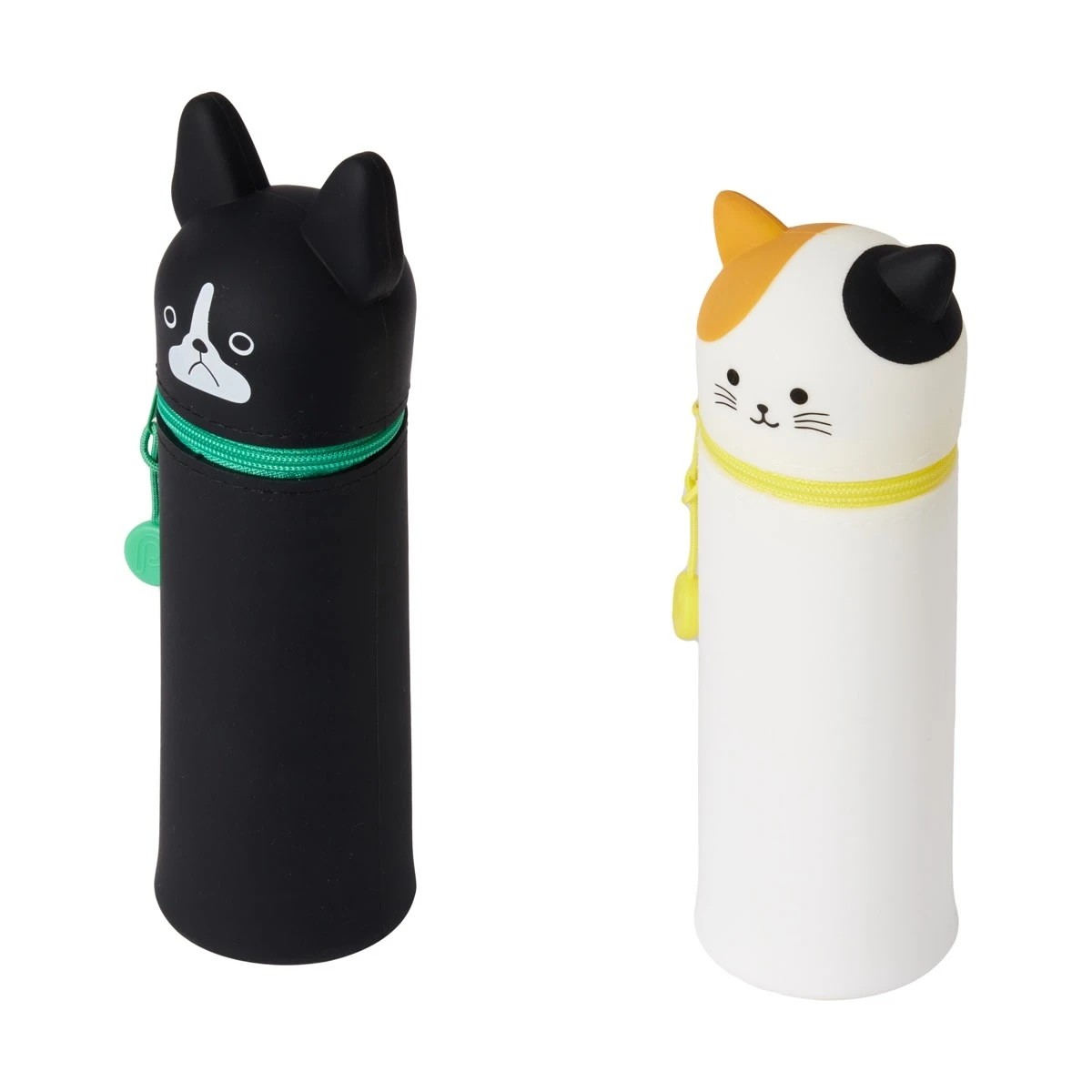 2 Pencil Case Silicone Novelty - Animal, Assorted, 2 of 8
