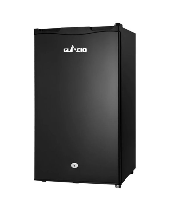 Glacio 95L Portable Fridge Freezer Bar Upright 12V/24V/240V Camping - Black