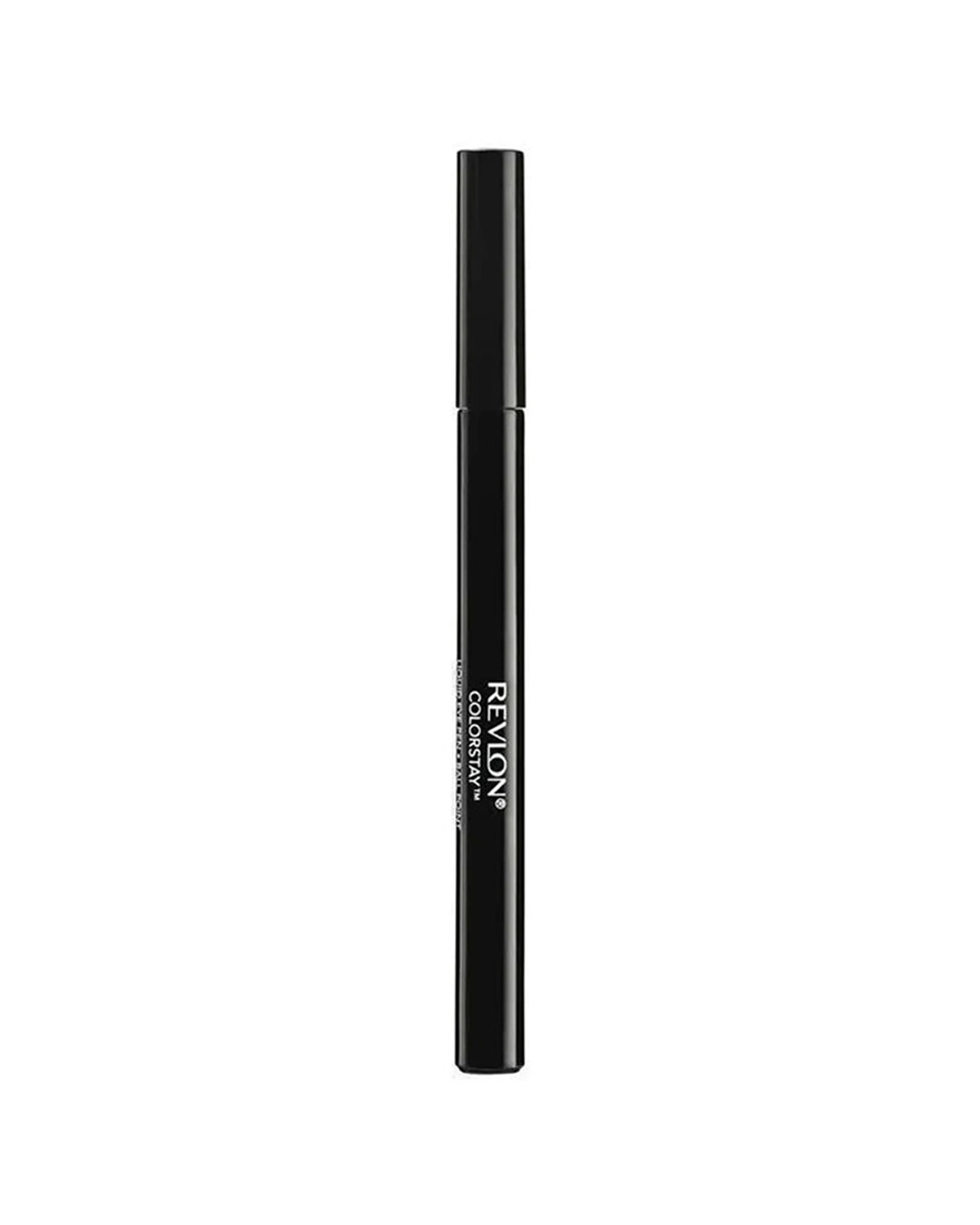 1 Revlon Colorstay Liquid Eye Pen With Rounded Felt Tip 001 Blackest - Black, 1 of 1