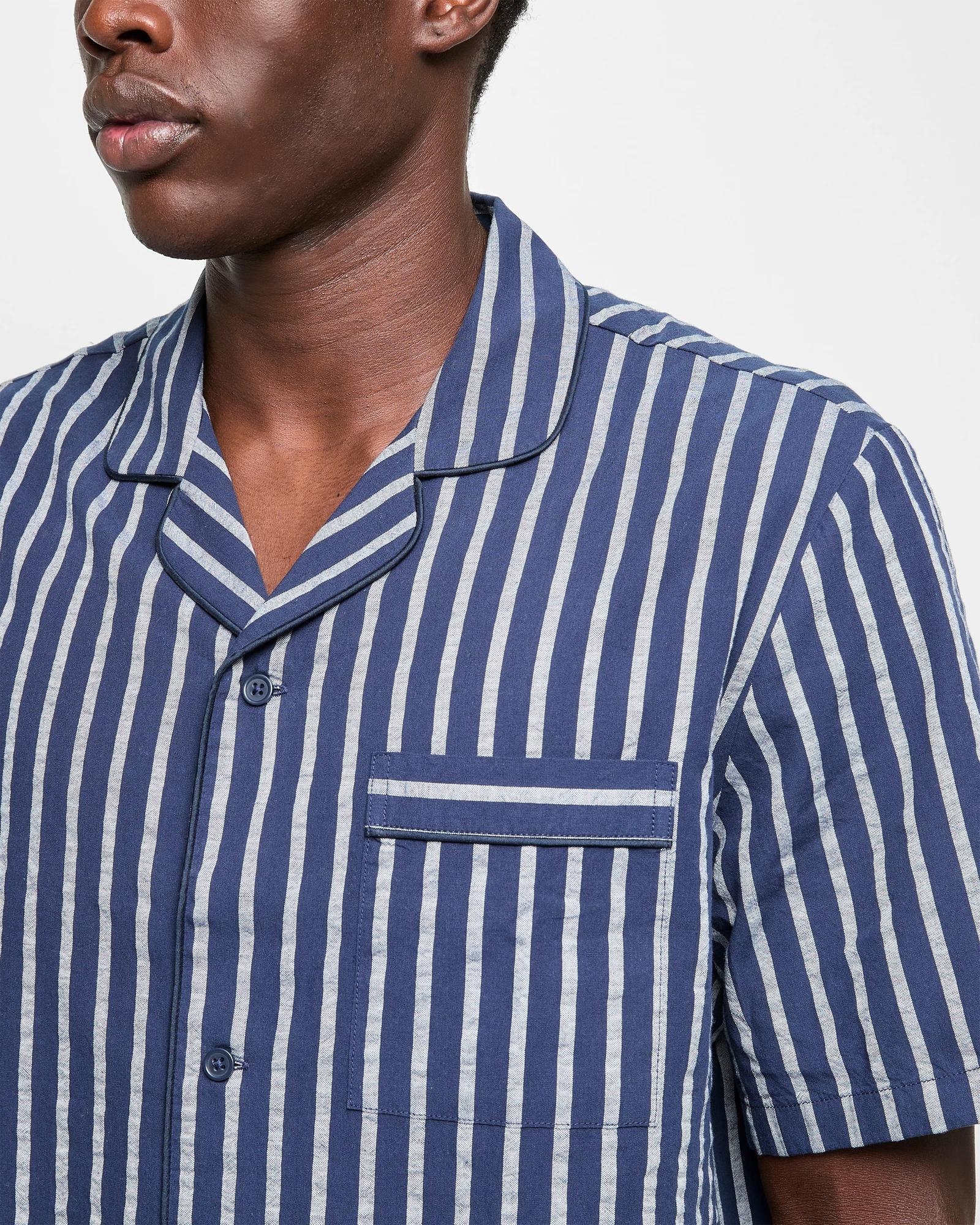 3 Target Poplin Short Pyjama Set NAVY STRIPE, 3 of 3