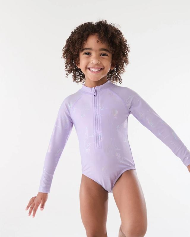 Long Sleeve One Piece Swim