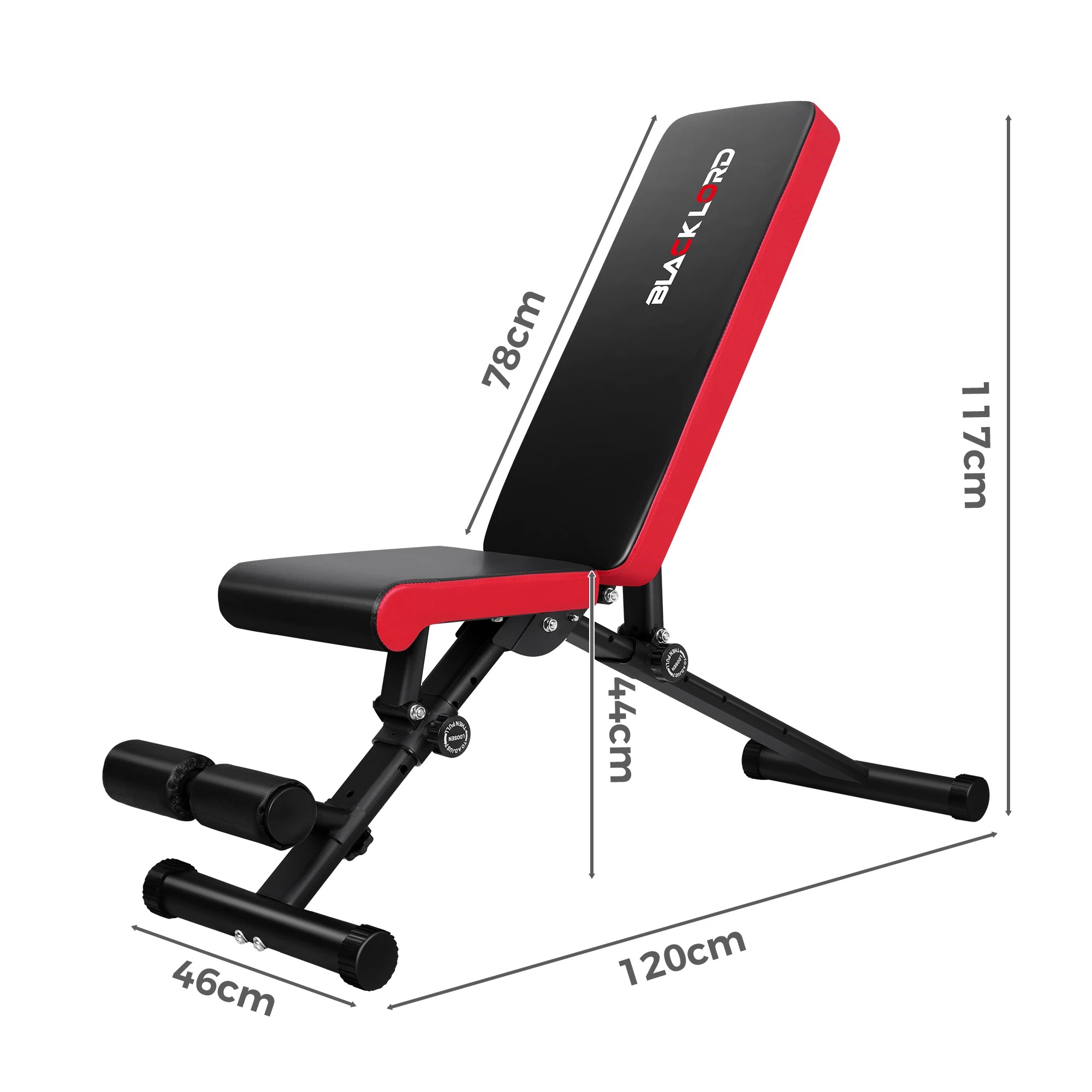 10 Black Lord Weight Bench FID Bench, 10 of 10