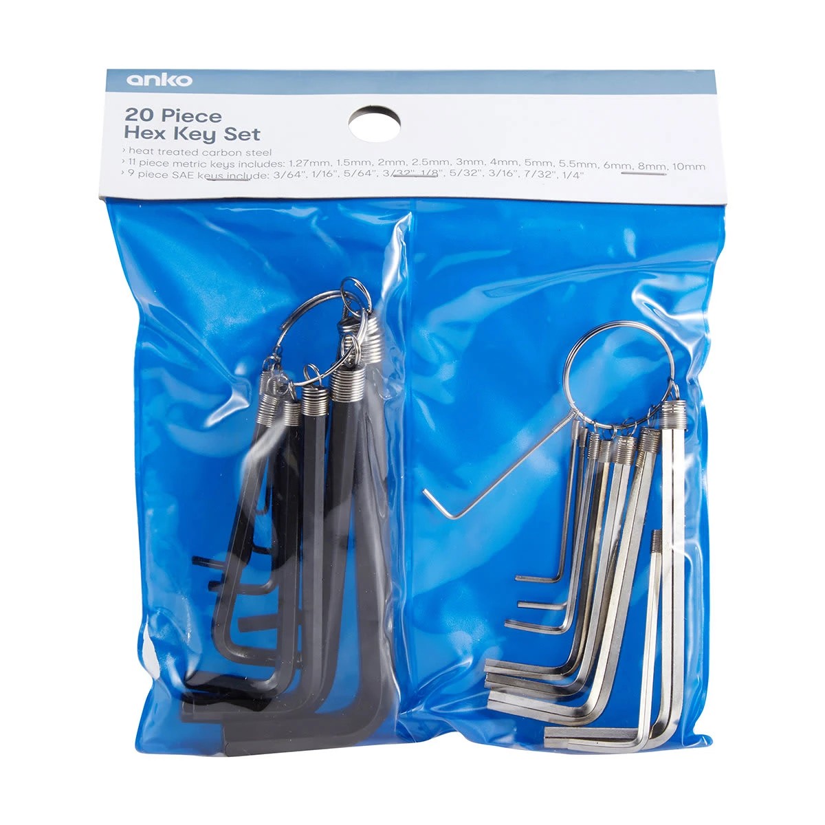 1 20 Piece Hex Key Set, 1 of 3