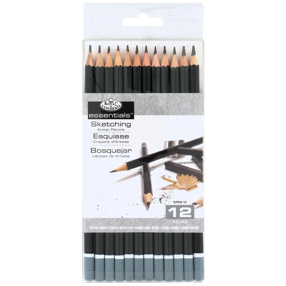 1 Royal & Langnickel Sketching Pencils 12 Pack, 1 of 1